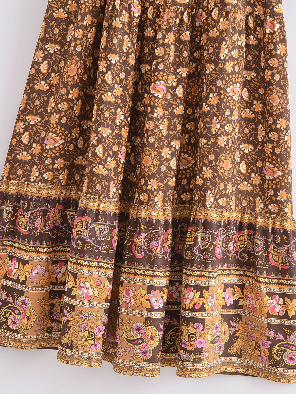River Moss Boho Maxi Dress