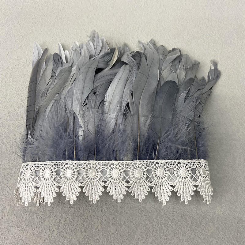 Natural Feather Wrist Cuffs