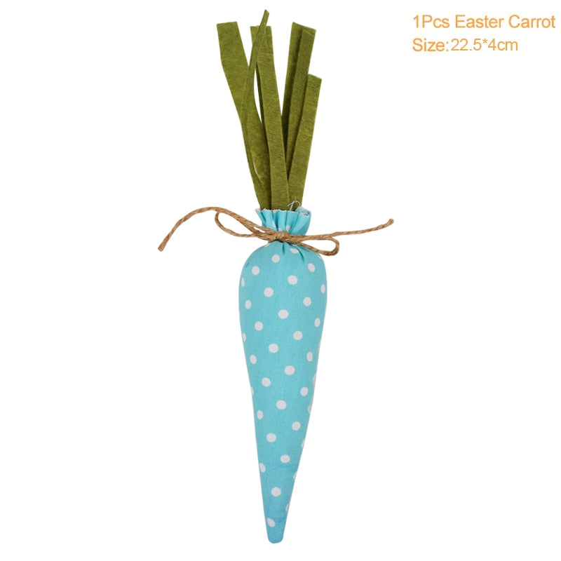 Easter Cotton Carrots Decoration Gifts
