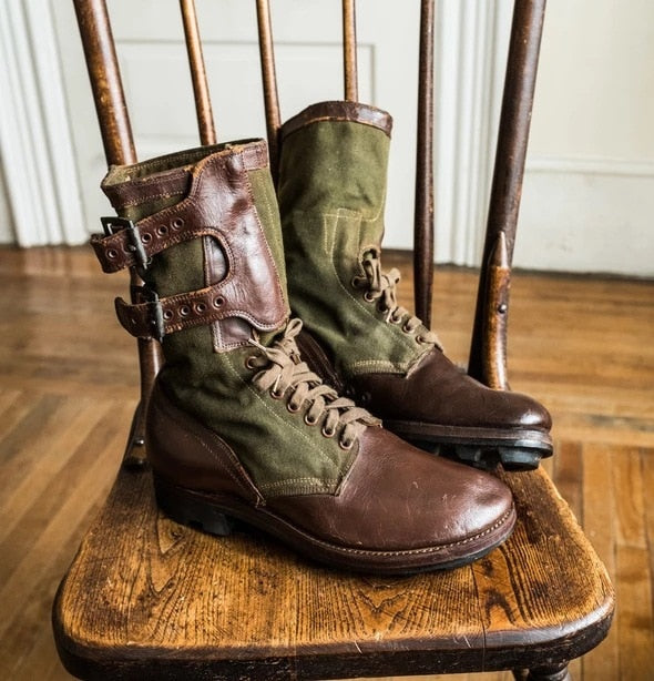 Steampunk, Pirate or Viking Cosplay Faux Leather Boots