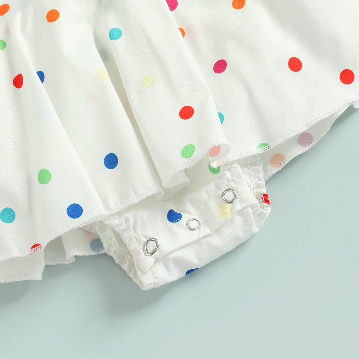 Rainbow Baby Girls Summer Romper Dress