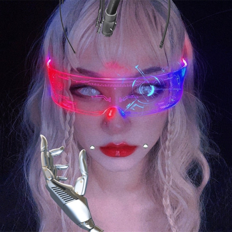 Futuro Science Tech LED Luminous Goggles