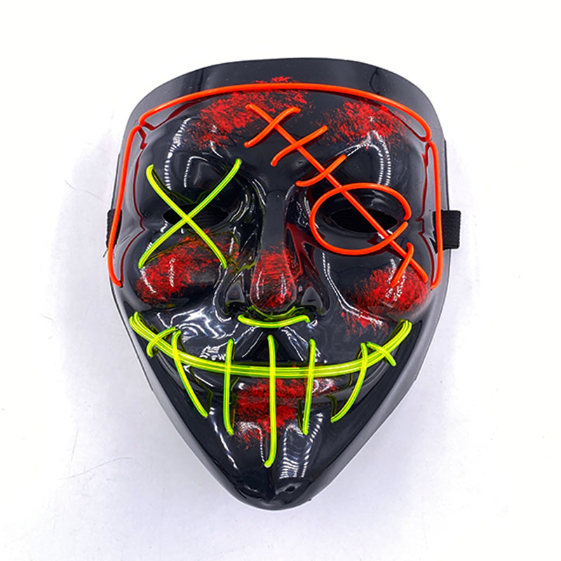 Glowing Cosplay LED Joker Masks