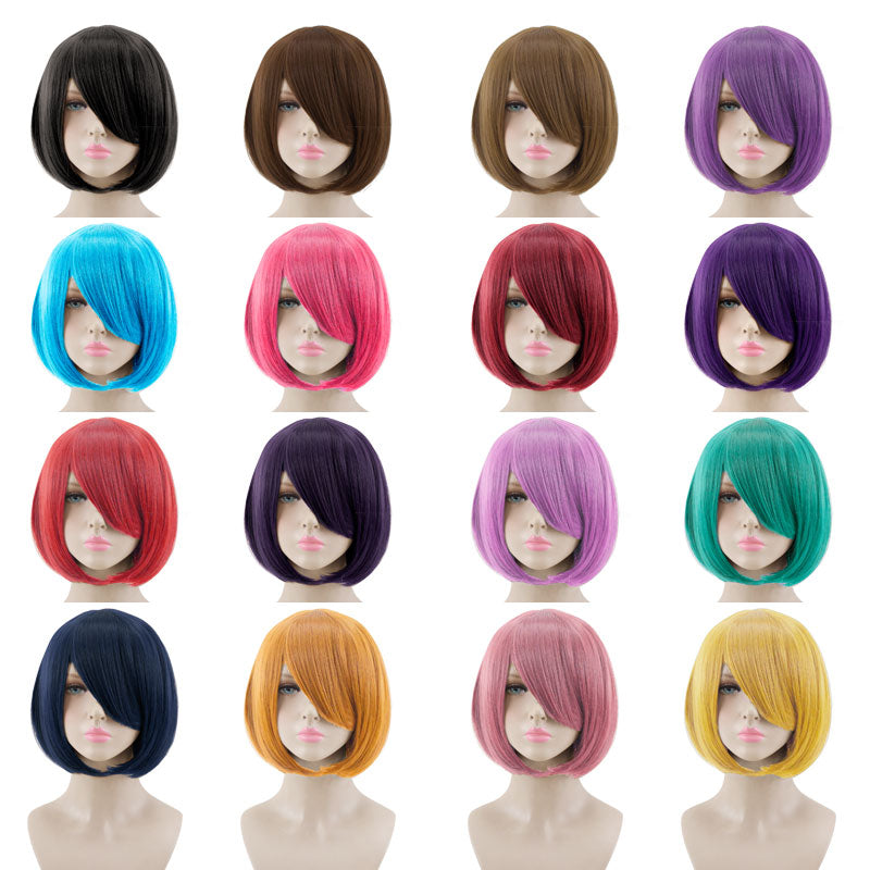 Bob Wigs High Temperature Fibre Synthetic Wigs 23 Colours