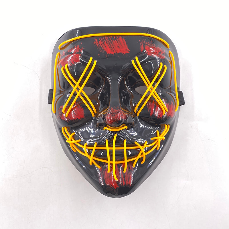 Glowing Cosplay LED Joker Masks