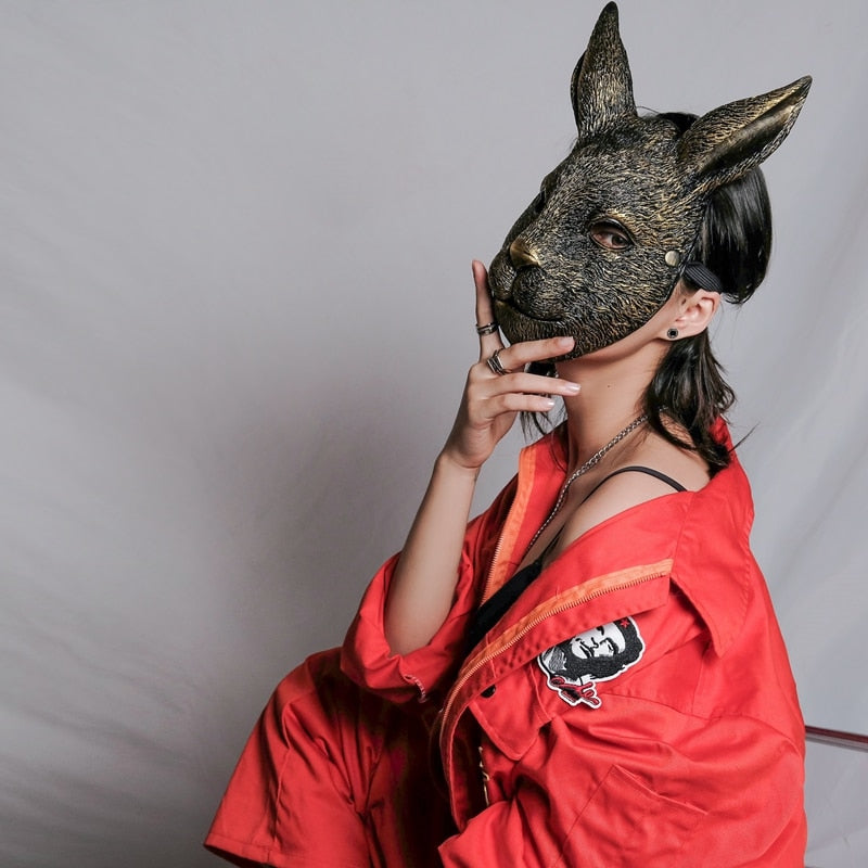 Rabbit Masks Masquerade Costume Cosplay Accessories