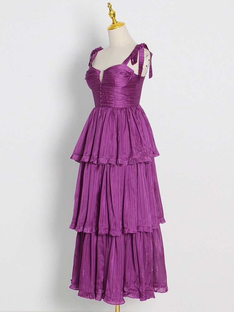 Lelia Tiered Maxi Dresses
