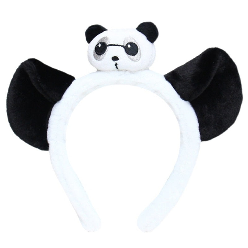 Plush Animal Ears Headband Costume Prop