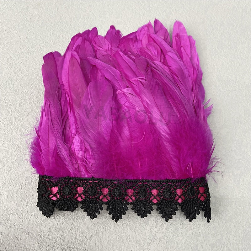Natural Feather Wrist Cuffs