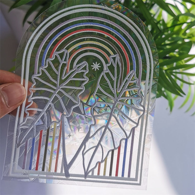 Rainbow Maker Window Stickers DIY Glass Decals Rainbow Prisms Maker