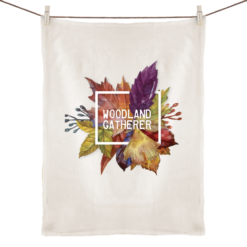 Woodland Gatherer Brand Ambassador - 100% Linen Tea Towel