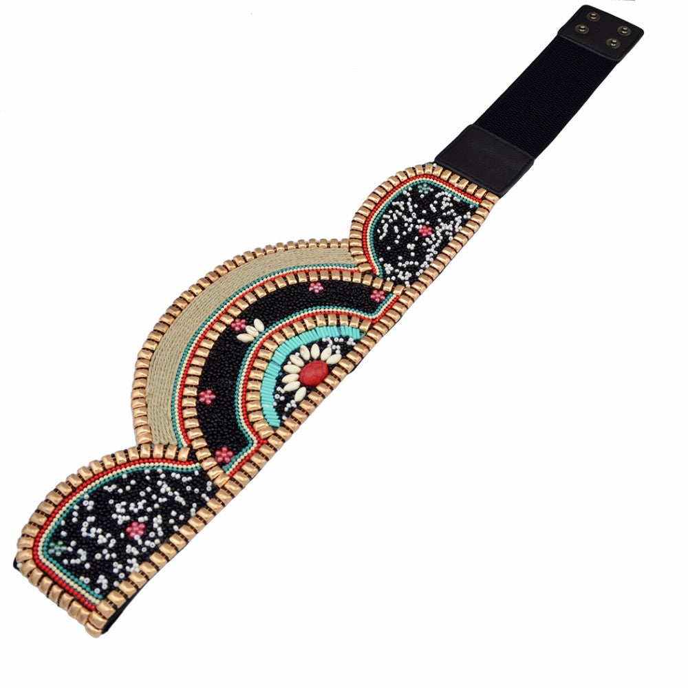 Bohemian Charm Belt with Beading
