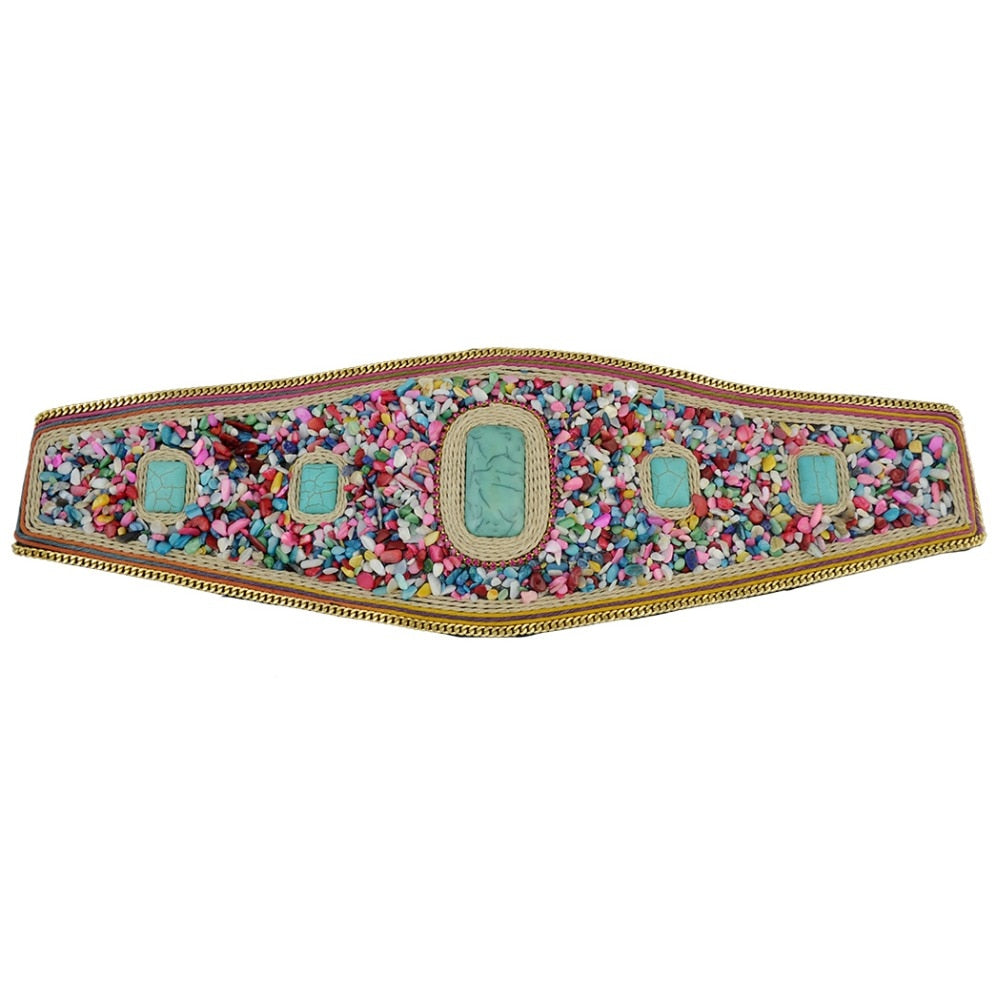 Bohemian Charm Belt with Beading