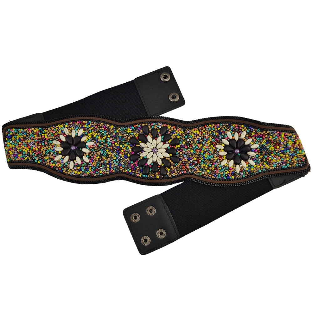 Bohemian Charm Belt with Beading