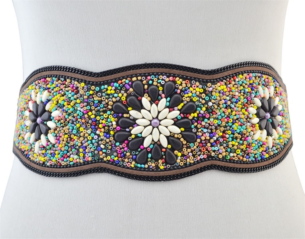 Bohemian Charm Belt with Beading