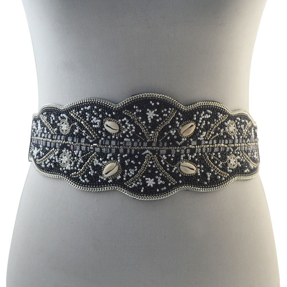 Bohemian Charm Belt with Beading
