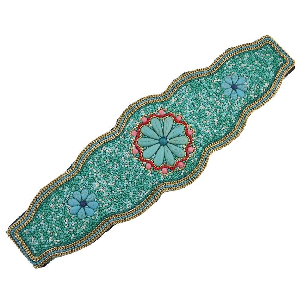 Bohemian Charm Belt with Beading