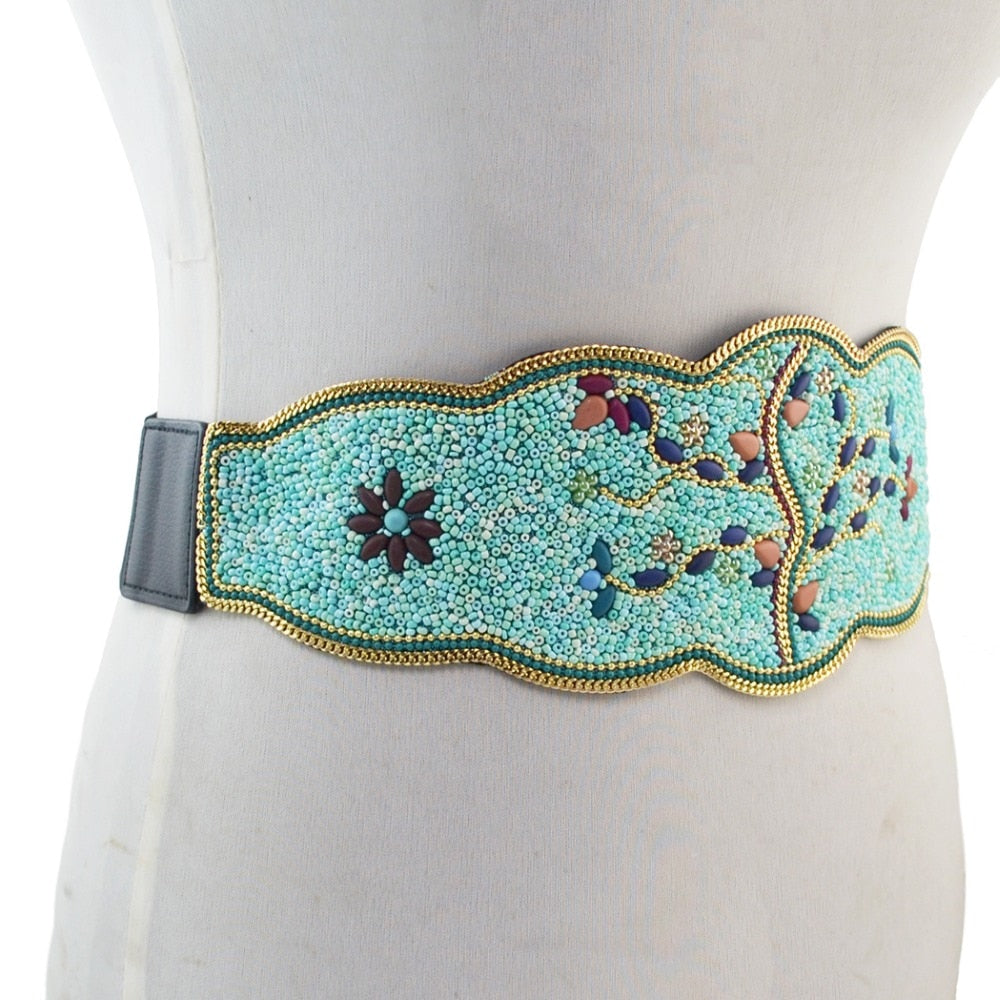 Bohemian Charm Belt with Beading