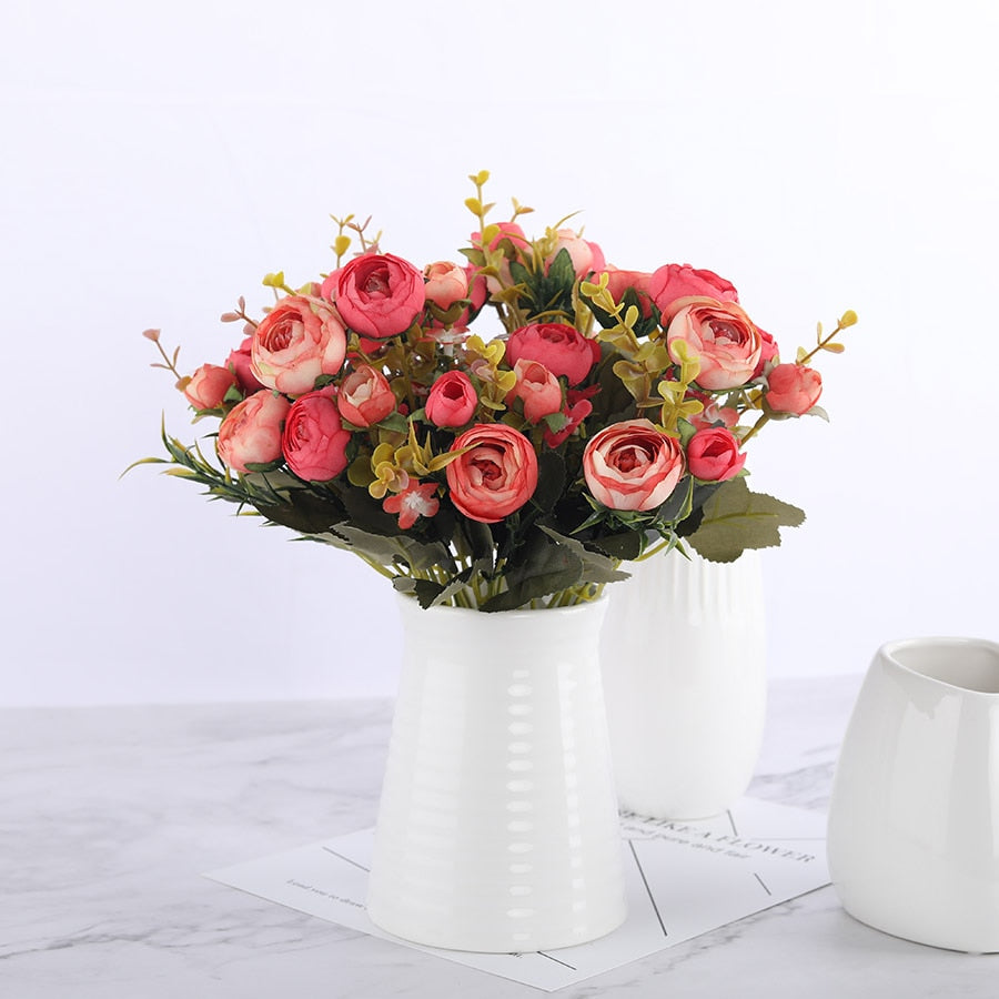 Silk Camellias Artificial Flowers
