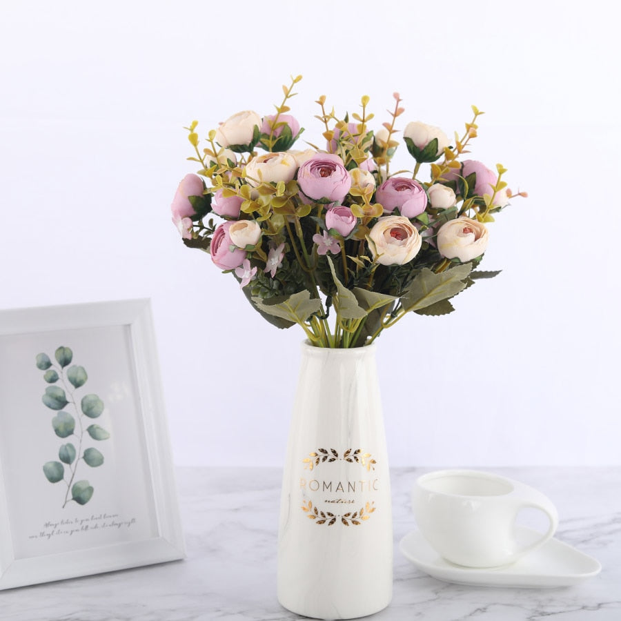 Silk Camellias Artificial Flowers