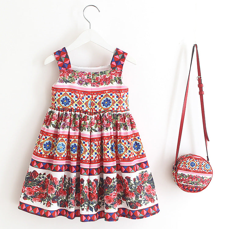 Toddler Holiday Dresses with Matching Purse