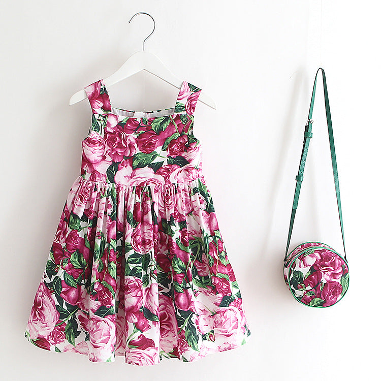 Toddler Holiday Dresses with Matching Purse