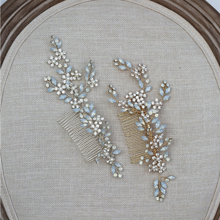 Cornflower Blue Hair Comb 1 Piece