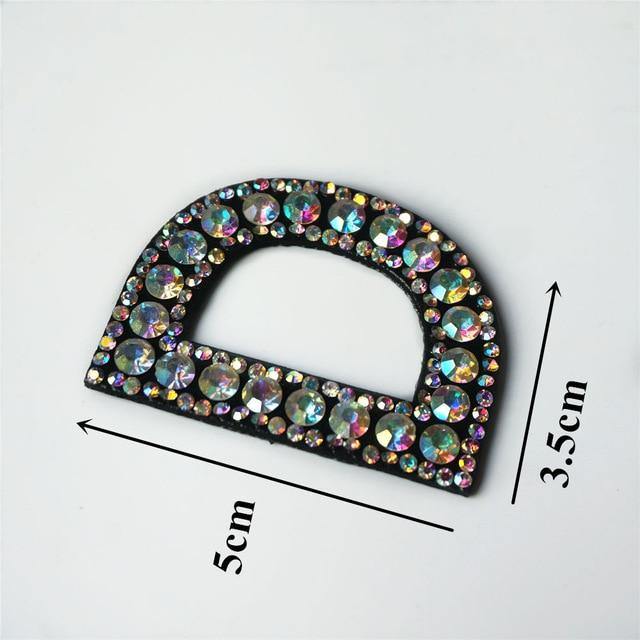 26 Letters Rhinestones Alphabet | Appliqués Patches - Woodland Gatherer