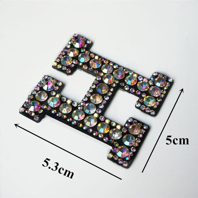 26 Letters Rhinestones Alphabet | Appliqués Patches - Woodland Gatherer