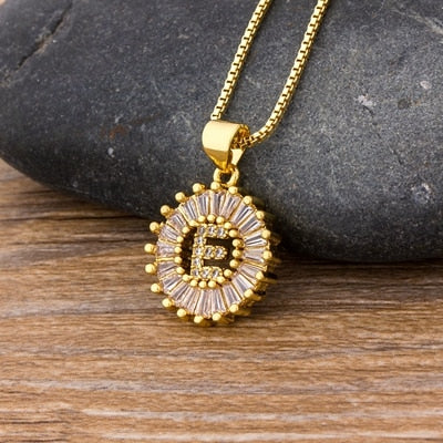 Initials Necklace 26 Letters
