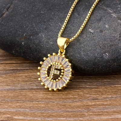 Initials Necklace 26 Letters