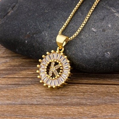 Initials Necklace 26 Letters