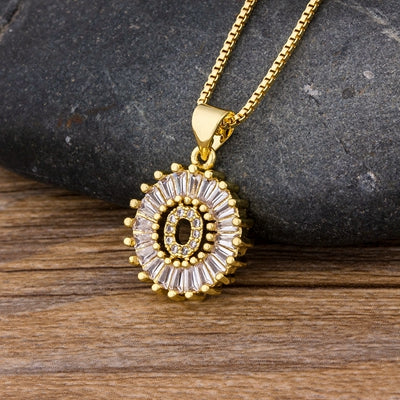 Initials Necklace 26 Letters