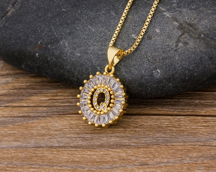Initials Necklace 26 Letters