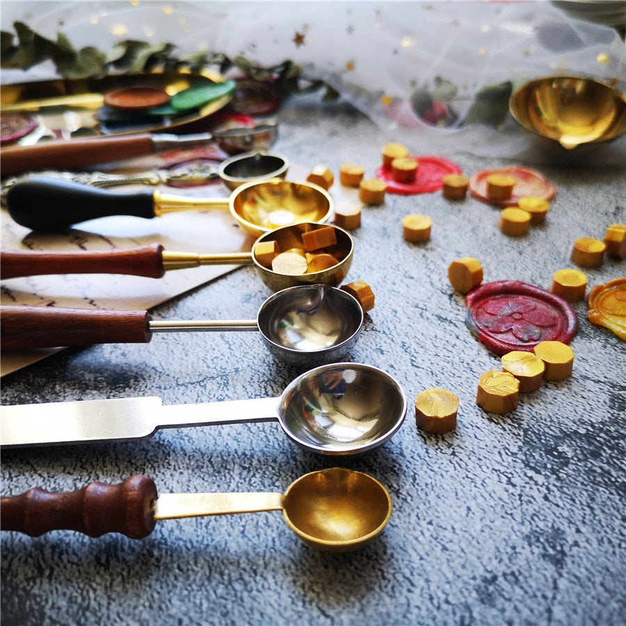 Hot Wax Seal Stamp Spoon