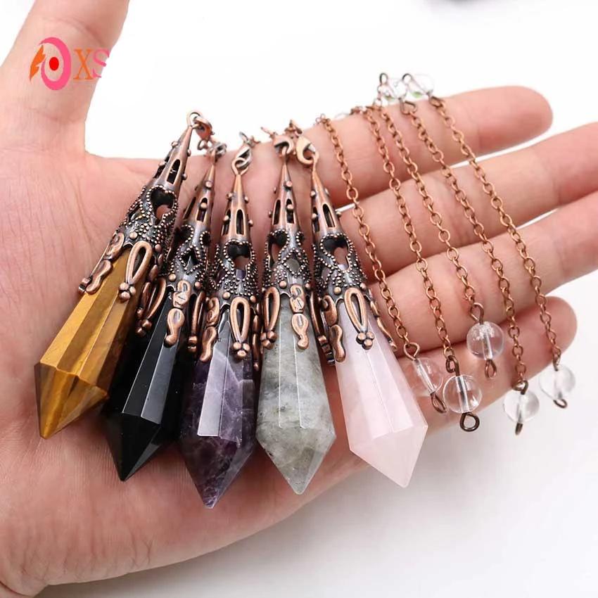 Divination Pendulums Natural Crystal Healing Stones