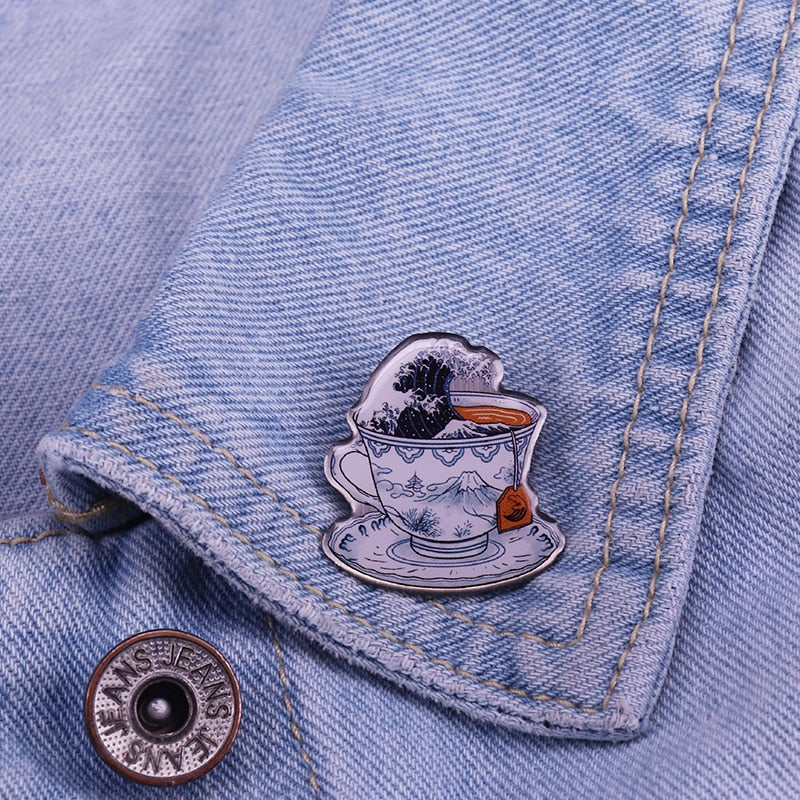 Storm In A Teacup Pin