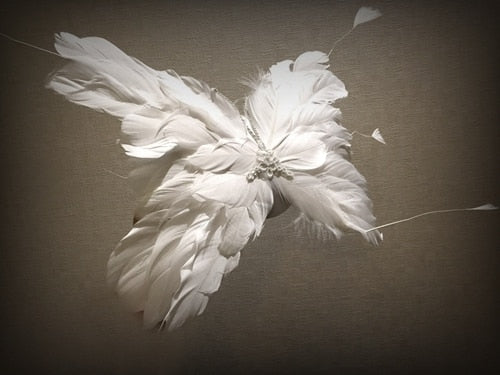 Alice Feather Butterfly Fascinator