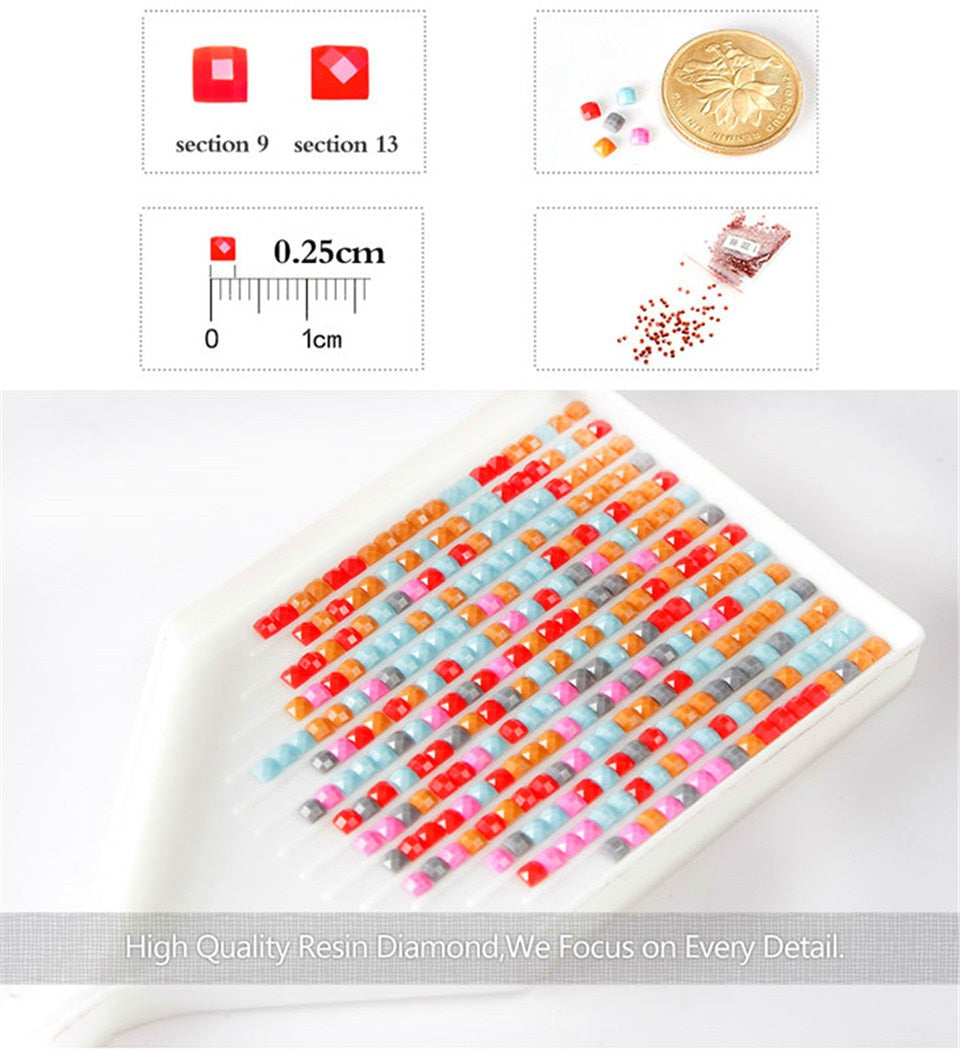 Flamingos DIY Crystal Mosaic Painting