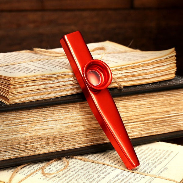 Metal Kazoo Lightweight | Beginner Woodwind Musical Instrument