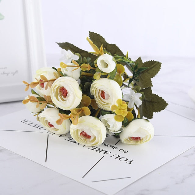 Silk Camellias Artificial Flowers
