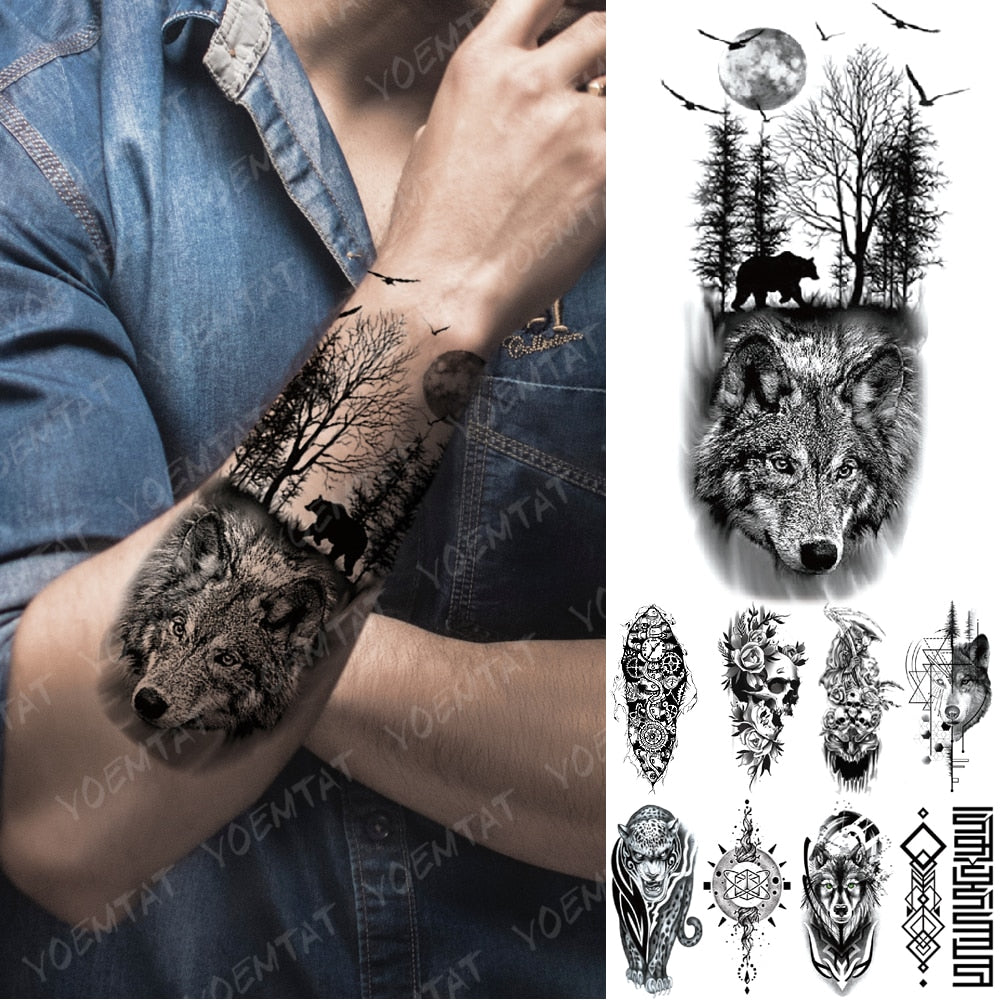 Wild Thing Temporary Tattoos