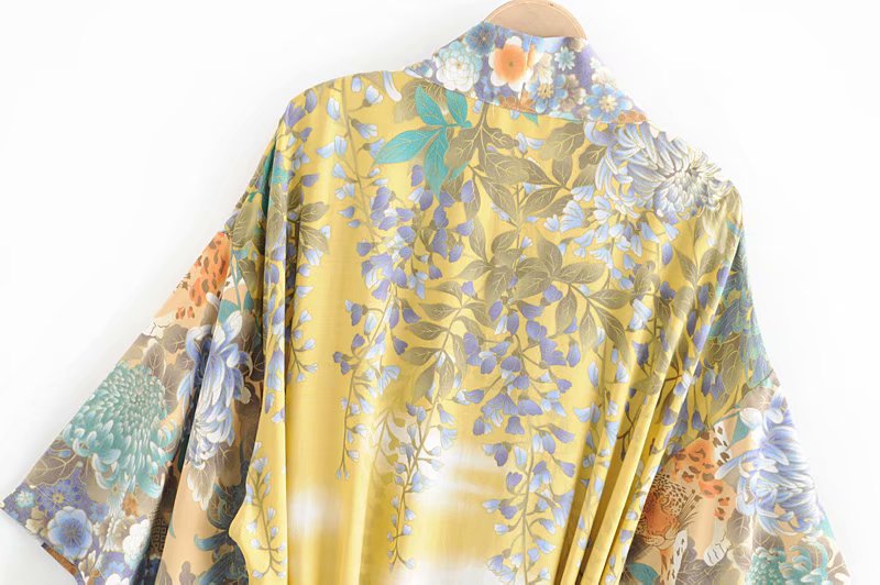 Indian Summer Long Kimono