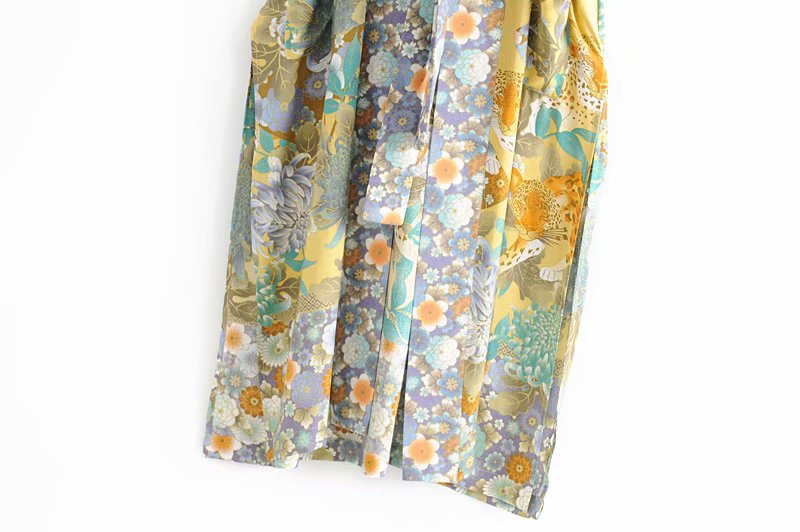Indian Summer Long Kimono