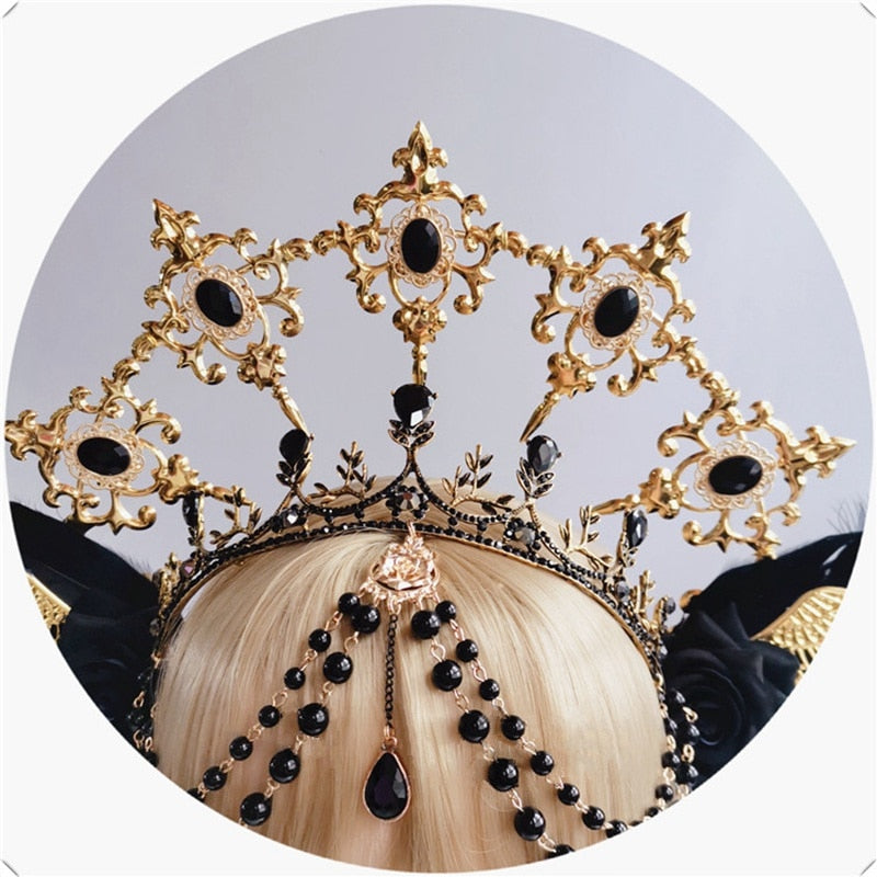 Black Wings Apollo's Halo Crown