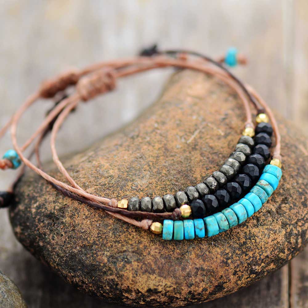 Natural Stone Beaded Bracelets