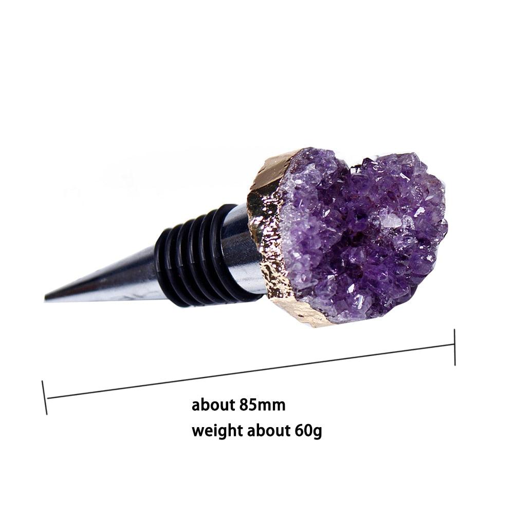 1pcs Natural Amethyst Cluster Shaped Wine Champagne Wine Bottle Stopper - Woodland Gatherer Woodland Gatherer | Australian Online Gift Store | Gifts & Treasures | Special Occasions & Everyday Fun | Whimsical Treats | Costumes | Jewellery | Fashion | Crafting DIY | Stationery | Boho Festival Fashion | Home Decor & Fittings Afterpay Available Paypal Available Humm Available Worldwide Shipping Available