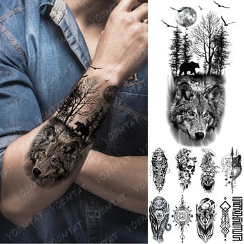 Wild Thing Temporary Tattoos