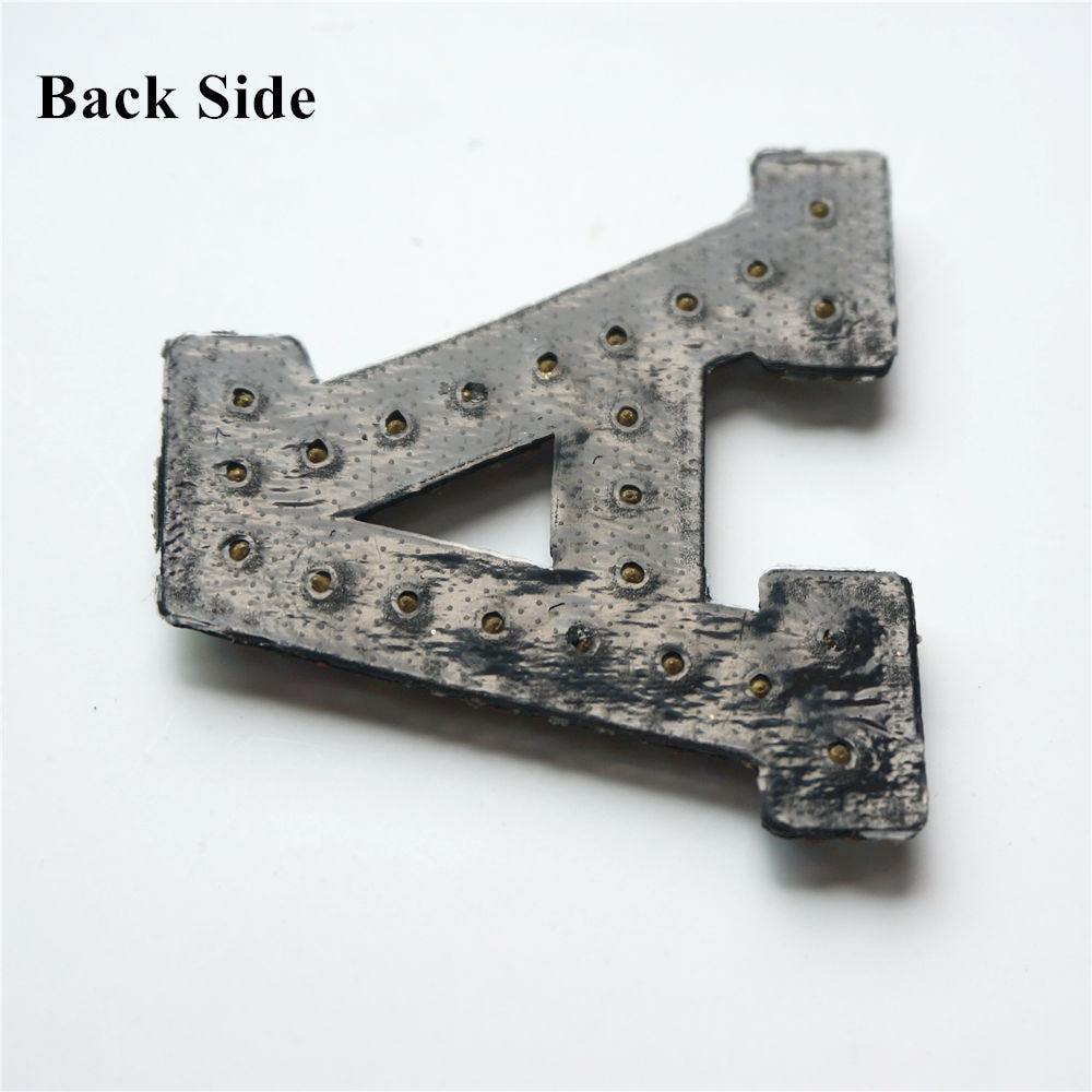 26 Letters Rhinestones Alphabet | Appliqués Patches - Woodland Gatherer
