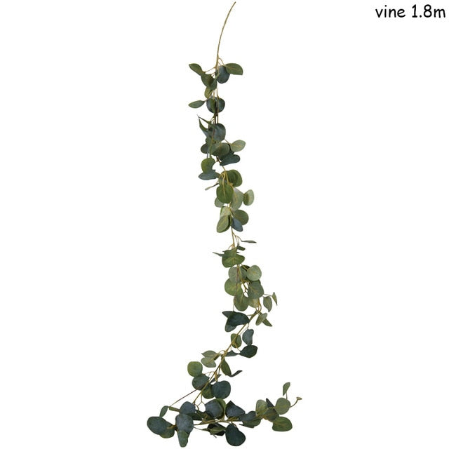 Christmas Wreath Berries Cones Artificial Vine Hanging Floral Foliage Garland Christmas Decorations